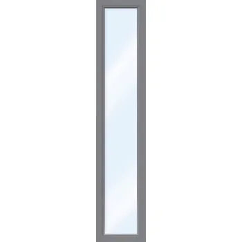 Okno Plastové okno fixní zasklení ARON Basic bílé/antracit 650 x 1700 mm (neotevíratelné)