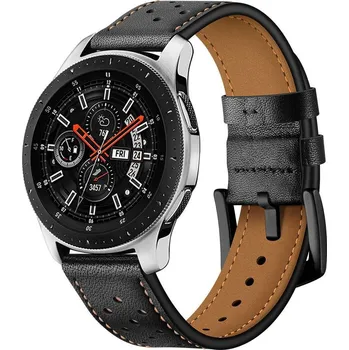 Elektronika Tech-Protect Řemínek pro Samsung Galaxy Watch 45mm - Tech-Protect, Leather Black