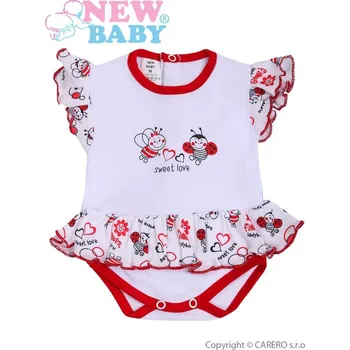 Kojenecký body Kojenecké body s volánkem Beruška - vel. 68 (4-6m)