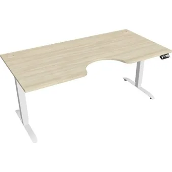 Kancelářský vozík HOBIS ergo elektr.stavitelný stůl 180 cm, paměť. ovlad. - MSE 2M 1800, akát + doprava zdarma