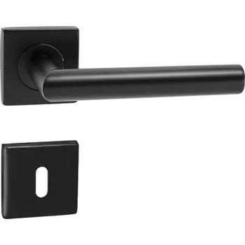 Dveřní kování Rozetová klika M&P kování FAVORIT - HR nerez Provedení: klika/klika + rozety BB, Povrch: EB - černá 8584138394115