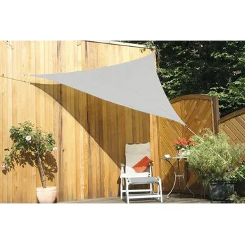 Krycí plachta Sluneční plachta, HDPE 180 g/m², stříbrno-šedá 300x300x300 cm