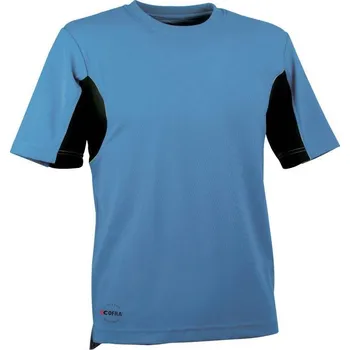 pracovní tričko Pracovní tričko COFRA CARIBBEAN Barva: Modrá, Velikost: 4XL
