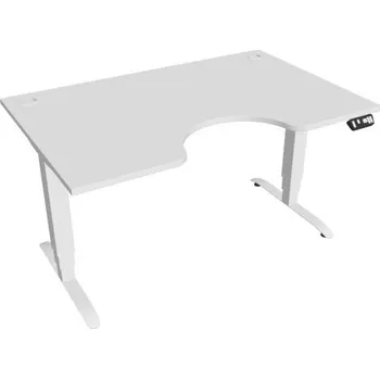 Kancelářský vozík HOBIS ergo elektr.stavitelný stůl 140 cm, paměť. ovlad. - MSE 3M 1400, bílá + doprava zdarma