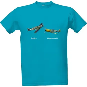 Sportovní kovová láhev s potiskem Spitfire x Messerschmitt