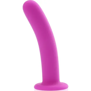 Dildo SILIKONOVÉ DILDO ŠTÍHLÝ ROVNÝ KOLÍK S PŘÍSAVKOU – 78905926