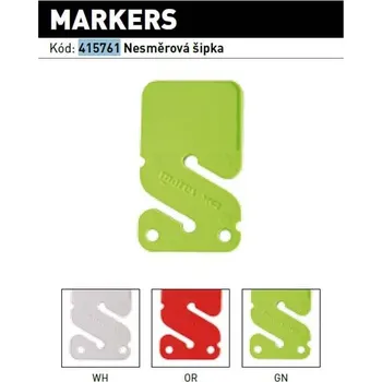 Vodní sport CAVE LINES MARKERS Mares XR - Jeskyní Směrovky Bílá