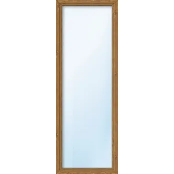 Okno Plastové okno jednokřídlé ARON Basic bílé/zlatý dub 600 x 1550 mm DIN pravé
