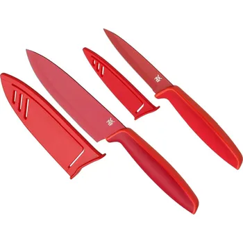 Kuchyňský nůž WMF Touch 1879085100 sada kuchyňských nožů 9 a 13 cm 2 ks červené