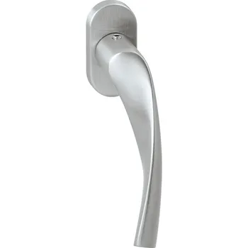 Okenní klika MP-KOVANI TI - DK-TORNÁDO - R 3031 Provedení: klika na eurookno levá, Povrch: BN - broušená nerez (16) 8584138100631