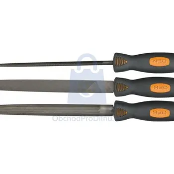 Sada pilníků na kov, NEO tools sada 3 ks, balení 1 ks