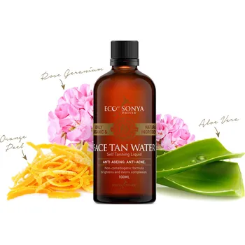 Samoopalovací přípravek Eco by Sonya Face Tan Water samoopalovací voda na obličej 100 ml