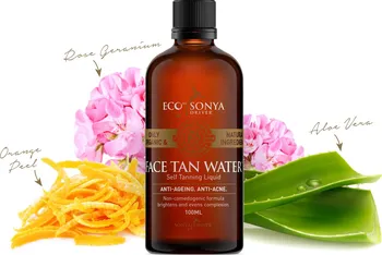 Samoopalovací přípravek Eco by Sonya Face Tan Water samoopalovací voda na obličej 100 ml