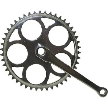 OEM kliky 1 46z 170 mm + kompletní osa (stříbrná)