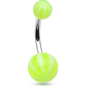 Piercing Šperky4U Piercing do pupíku - banánek - BA01014-GG