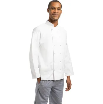 Gastro oděv Whites Chefs Clothing Whites kuchařský rondon Vegas s dlouhým rukávem, bílý Velikost: XS