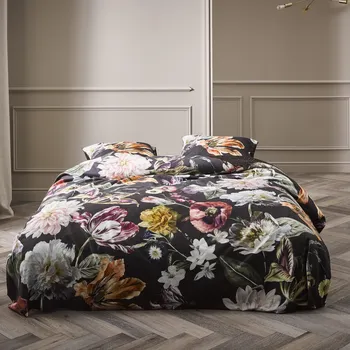 Povlečení Essenza | Luxusní povlečení Filou espresso 140x200, 70x90 - 100% bavlněný satén