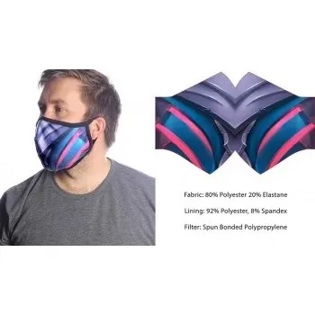 Pánské tričko Rouška Wild Bangarang - Blue Dragon Velikost: M