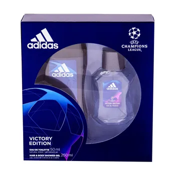 Pánský parfém Adidas UEFA Champions League Victory Edition M EDT 50 ml + sprchový gel 250 ml