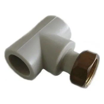 Vodovodní potrubí PPR T-kus s převlečnou maticí 20 x 3/4"