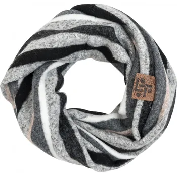 Nákrčník šedo-černý svetrovinový nákrčník