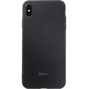 Pouzdro na mobilní telefon Roar matný kryt z měkkého plastu pro iPhone XS Max - černý