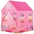iPlay Dětský stan 102 x 95 x 72 cm, Domeček růžový 