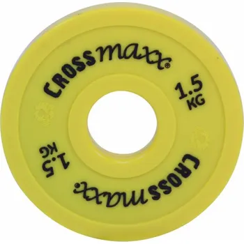 Lifemaxx Elitní malé olympijské kotouče barevné, Crossmaxx Váha: 1,5 kg