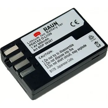 TopTechnology Baterie Pentax D-Li109 900mAh 7,4V Li-Ion - neoriginální příslušenství pro fotoaparáty