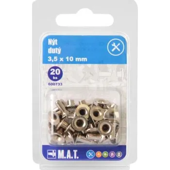 Nýt M.A.T. Group 600733 3,5 x 10 mm 20 ks