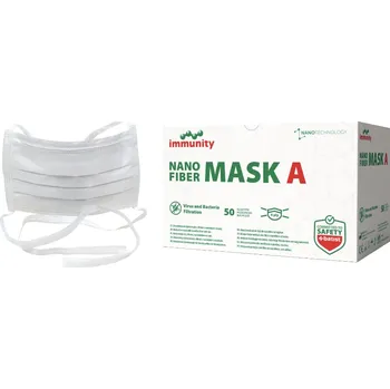 rouška Batist Medical Nano Fiber Mask A 50 ks