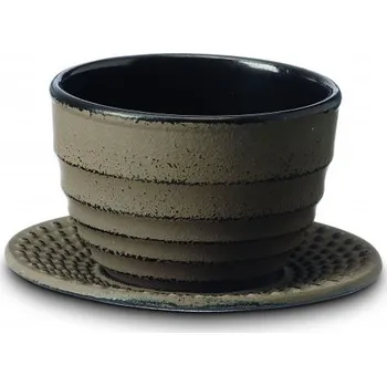 Konvička na čaj Čajová zahrada kovová 0,12 l