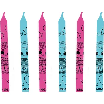 Dortová svíčka Godan Dortové svíčky LOL Surprise 12 ks