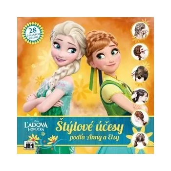 Cizojazyčná kniha Štýlové účesy podľa Anny a Elsy