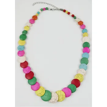 Náušnice UNI Korále barevné