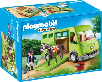 Stavebnice Playmobil Playmobil 6928 Kamión pro přepravu koně