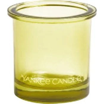 Svíčka Yankee Candle svícen na votiv/Pop Tea Light YC Votivy sklo Lime: Sklo na votivní svíčky barva Lime