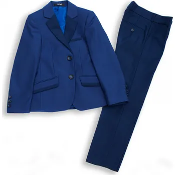 LiLuS Chlapecký společenský oblek modrý luxusní Velikost: 116