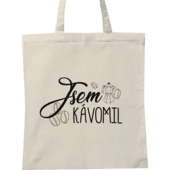 Nákupní taška unisex s potiskem Kávomil
