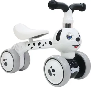 Odrážedlo Eco Toys Mini odrážedlo bílý pes