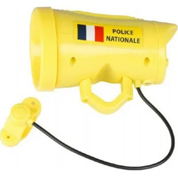 Zvonek na kolo Teddies Siréna na jízdní kolo na baterie se zvukem