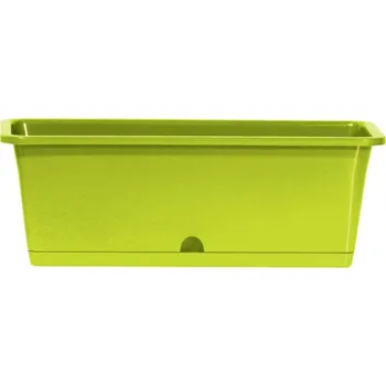 Truhlík s miskou - CAMELIA limetka 50 cm