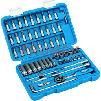 Gola sada Sada hlavic a ovladačů 1/4", NAREX-SADA, 59-dílná, 1/4" - 443001387 /HS002006/