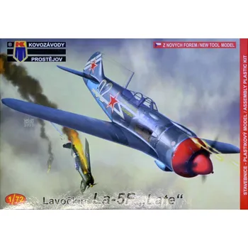 Plastikový model Kovozávody 1/72 Lavochkin La-5F 'Late' (3x camo)