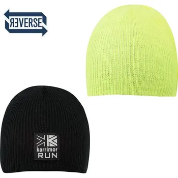 Čepice čepice oboustranná KARRIMOR - BLACK/FLUO YELL (Karrimor Rev Beanie 34)