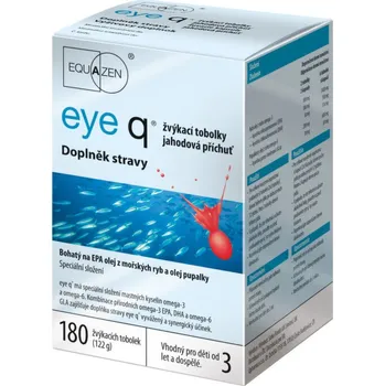 Přírodní produkt Recenze QPharma Eye q jahoda 180 tob.