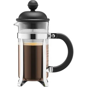 French press Kávovar French press CAFFETTIERA 0,35 l černý - Bodum (Kávovar stlačovací CAFFETTIERA černý 0,35 l - Bodum)