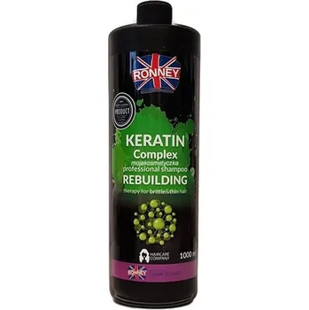 Šampon RONNEY Keratin Shampoo 1000ml - šampon s keratinem pro slabé a křehké vlasy