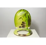 Duroplastové sedátko se zpomalovacím mechanismem SOFT-CLOSE Green Garden