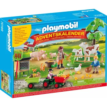 Stavebnice Playmobil Playmobil 70189 Adventní kalendář farma